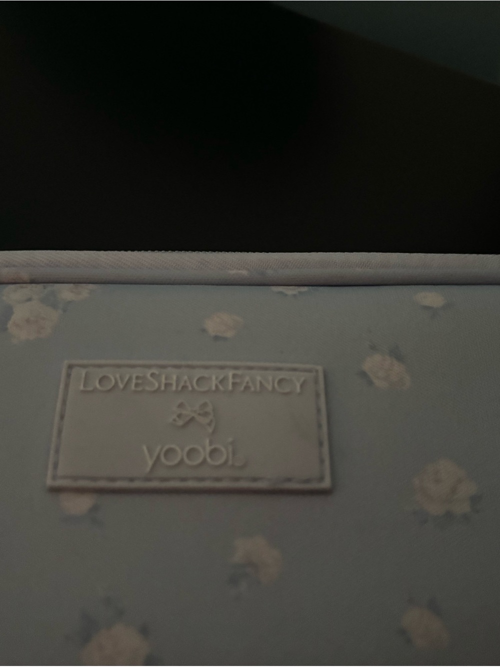 Love shack fancy laptop case holder sleeve